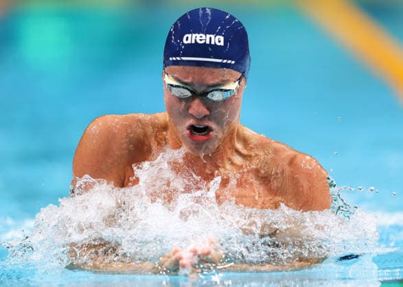 June 8, 2026, Sydney, Nsw, Australia: JOSHUA COLLETT competes in the Men s 100m Breaststroke heats during the 2026 Australian Swimming Commonwealth Games, Pan Pacific Championships and Para Pan Pacific Championships Trials. Swimming 2026: Australian Swimming Trials  - ZUMAt173 20260608_zsp_t173_024 Copyright: xStephanexThomasx