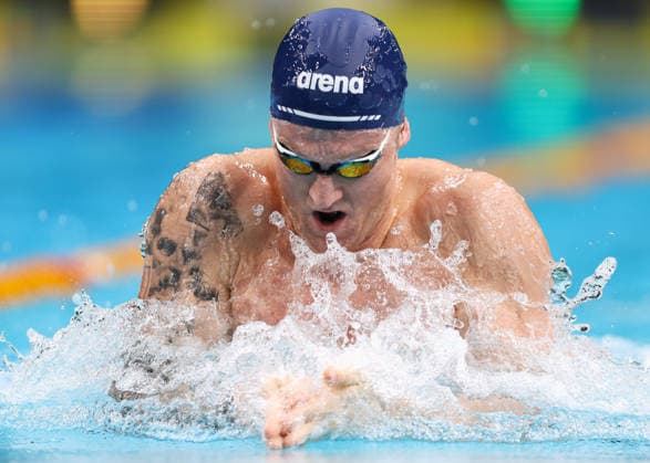 June 8, 2026, Sydney, Nsw, Australia: SAMUEL WILLIAMSON competes in the Men s 100m Breaststroke heats during the 2026 Australian Swimming Commonwealth Games, Pan Pacific Championships and Para Pan Pacific Championships Trials. Sydney Australia - ZUMAt173 20260608_zsp_t173_023 Copyright: xStephanexThomasx