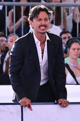 IPA85474850 - Claudio Nolano coach of Vito Dell Aquila (ITA) during the men s -58kg final of the World Taekwondo Grand Prix at the Foro Italico, June 7, 2026, Rome, Italy.  Copyright: xDomenicoxCippitelli IPAxSportx xx 85474850