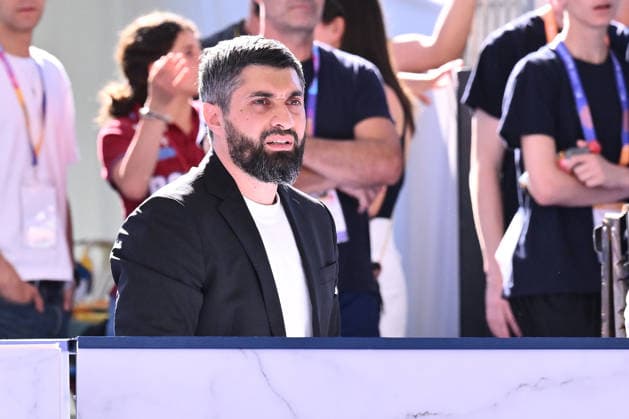 IPA85474831 - Coach of Alisa Angelova (RUS) during the women s -49kg final against Jana Khattab (EGY) of the World Taekwondo Grand Prix at the Foro Italico, June 7, 2026, Rome, Italy.  Copyright: xDomenicoxCippitelli IPAxSportx xx 85474831