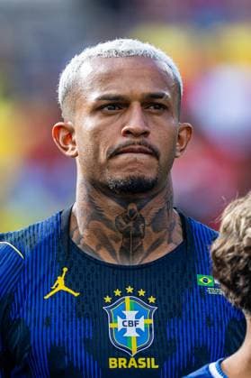 RECORD DATE NOT STATED Match between Brazil and Egypt for the 2026 World Cup friendlies. Cleveland (USA), 06 06 2026 - friendly matches national team, Nationalteam USA - player Wesley Franca, in a match between Brazil and Egypt, valid for the national team s friendly matches, held in the city of Cleveland, this Saturday, June 6, 2026.(Foto: Bruno Zanotto Thenews2 imago images) SPO  Copyright: xBrunoxxZanottox
