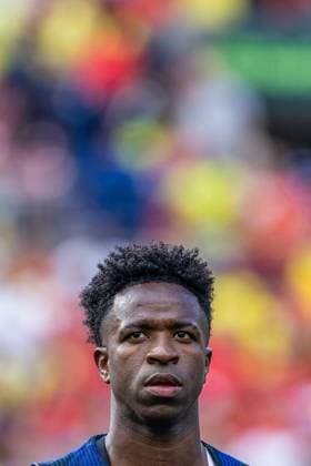 RECORD DATE NOT STATED Match between Brazil and Egypt for the 2026 World Cup friendlies. Cleveland (USA), 06 06 2026 - friendly matches national team, Nationalteam USA - player Vinicius Jr., in a match between Brazil and Egypt, valid for the national team s friendly matches, held in the city of Cleveland, this Saturday, June 6, 2026.(Foto: Bruno Zanotto Thenews2 imago images) SPO  Copyright: xBrunoxxZanottox