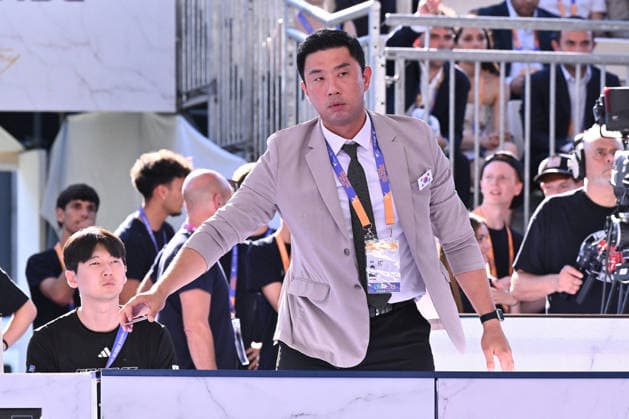 CONTACT - Taekwondo - World Taekwondo Rome Grand Prix 2026 Photo by IPA ABACAPRESS.COM85474791 - Nam Yun-bae coach of Eunsu Seo (KOR) during the men s -58kg final of the World Taekwondo Grand Prix at the Foro Italico, June 7, 2026, Rome, Italy. Roma Italy  Copyright: xIPAxSport ABACAx