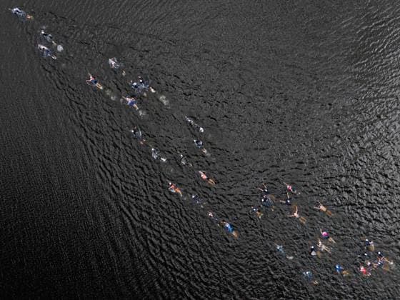 07 06 2026, GER, Crosstriathlon, Maenner Frauen, Saison 26, 38 Teag Werratal Crosstriathlon org Triathlonverein Werratal e V 500m swim in open water, 11,9km MTB course and 4,0km run course took the participants in the categories Jedermann Cross Einzel Staffel as well as the Sprint Cross Einzel incl Thüringer Meisterschaft in angriff 98597 Breitungen Strandbad Kiessee Thueringen Germany