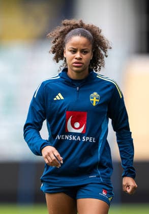 260608 Felicia Schröder of the Swedish women s national football team at a training session on June 8, 2026 in Gothenburg Photo Mathias Bergeld BILDBYRAN code MB MB1380 fotboll football soccer fotball vm kval kval fifa womens world cup qualifier qualifier träning practice training sverige sweden dam bbeng women kvinner  Copyright: MATHIASxBERGELD BB260608MB008