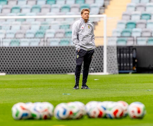 GÖTEBORG, SWEDEN 20260608 Captain Tony Gustafsson during Mondays training with the womens national team at Gamla Ullevi ahead of the upcoming World Cup qualifier against Italy GÖTEBORG SWEDEN x9200x  Copyright: xAdamxIhse TTx DAMLANDSLAGET TRÄNAR I GÖTEBORG INFÖR VM-KVAL