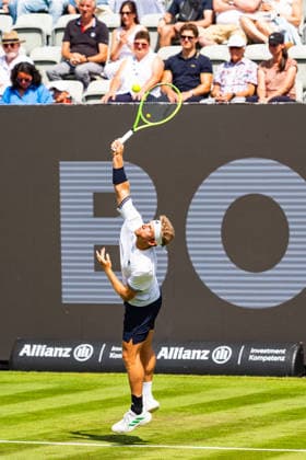 Stuttgart, GERMANY - June 08: Alejandro Davidovich Fokina (ESP) during the Singles Match between Alejandro Davidovich Fokina (ESP) vs. Mattia Bellucci (ITA) at BOSS OPEN 2026, Tennisanlage Weissenhof on June 08, 2026 in Stuttgart, Germany. Baden-Württemberg Germany Copyright: xTimoxSteinx