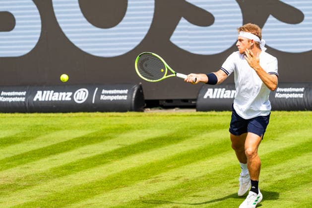 Stuttgart, GERMANY - June 08: Alejandro Davidovich Fokina (ESP) during the Singles Match between Alejandro Davidovich Fokina (ESP) vs. Mattia Bellucci (ITA) at BOSS OPEN 2026, Tennisanlage Weissenhof on June 08, 2026 in Stuttgart, Germany. Baden-Württemberg Germany Copyright: xTimoxSteinx