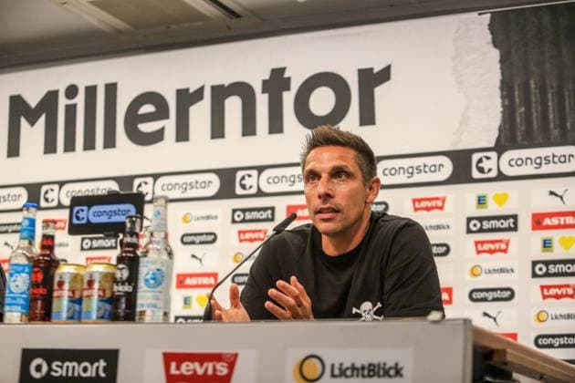 Introduction of the new coach Marcel Rapp Pauli Germany , Hamburg , Millerntorstadion , Football , 2 Bundesliga , FC St Pauli