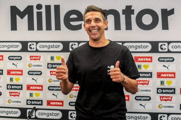 Introduction of the new coach Marcel Rapp Pauli Germany , Hamburg , Millerntorstadion , Football , 2 Bundesliga , FC St Pauli