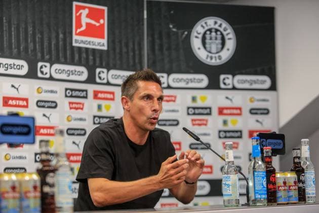 Introduction of the new coach Marcel Rapp Pauli Germany , Hamburg , Millerntorstadion , Football , 2 Bundesliga , FC St Pauli