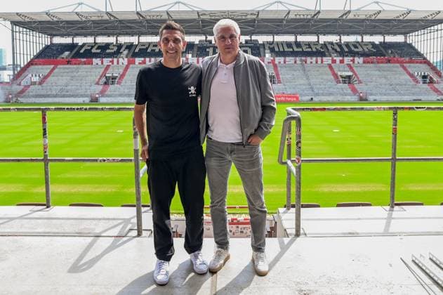 Football, 2nd BL, FC St. Pauli, Presentation of the new coach Marcel Rapp