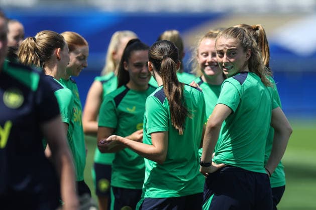 Republic of Ireland WNT Squad Training, Stade des Alpes, Grenoble, France 8 6 2026 Aoibheann Clancy Aoibheann Clancy 8 6 2026  Copyright: x INPHO BenxBradyx BB3_7261