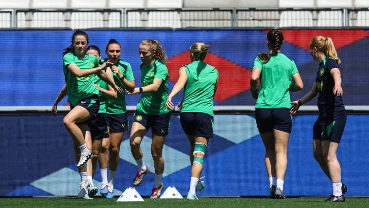 Republic of Ireland WNT Squad Training, Stade des Alpes, Grenoble, France 8 6 2026 Marissa Sheva Marissa Sheva 8 6 2026  Copyright: x INPHO BenxBradyx BB3_7387