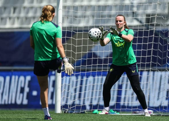 Republic of Ireland WNT Squad Training, Stade des Alpes, Grenoble, France 8 6 2026 Courtney Brosnan Courtney Brosnan 8 6 2026  Copyright: x INPHO BenxBradyx BB3_7620