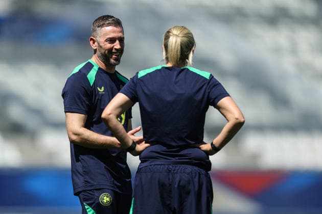 Republic of Ireland WNT Squad Training, Stade des Alpes, Grenoble, France 8 6 2026 Assistant head coach Gary Cronin Gary Cronin 8 6 2026  Copyright: x INPHO BenxBradyx BB3_7104