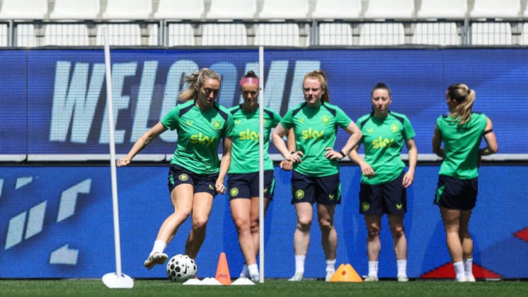 Republic of Ireland WNT Squad Training, Stade des Alpes, Grenoble, France 8 6 2026 Megan Connolly Megan Connolly 8 6 2026  Copyright: x INPHO BenxBradyx BB3_7803