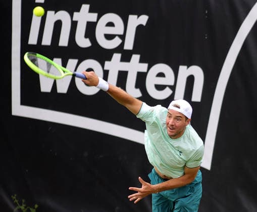08 06 2026, Boss Open 2026, ATP Tour 250 Stuttgart, TTC Weissenhof, Tennis, Sport, in the picture Jan Lennard Struff GER