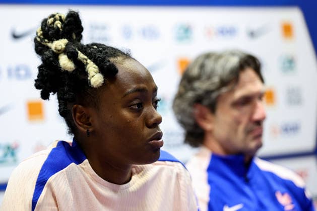 Football, Women, France national team, Press conference