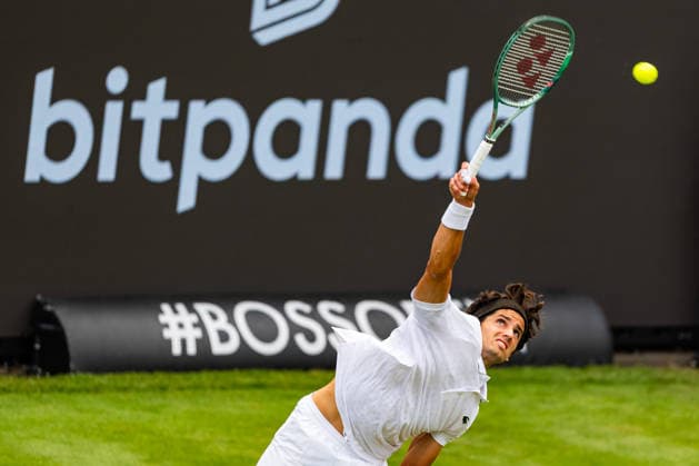 Stuttgart, GERMANY - June 08: Pierre-Hugues Herbert (FRA) during the Singles Match between Pierre-Hugues Herbert (FRA) vs. Martin Landaluce (ESP) at BOSS OPEN 2026, Tennisanlage Weissenhof on June 08, 2026 in Stuttgart, Germany. Baden-Württemberg Germany Copyright: xTimoxSteinx