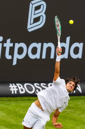 Stuttgart, GERMANY - June 08: Pierre-Hugues Herbert (FRA) during the Singles Match between Pierre-Hugues Herbert (FRA) vs. Martin Landaluce (ESP) at BOSS OPEN 2026, Tennisanlage Weissenhof on June 08, 2026 in Stuttgart, Germany. Baden-Württemberg Germany Copyright: xTimoxSteinx