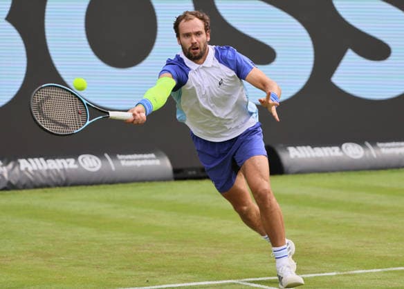 08 06 2026, Boss Open 2026, ATP Tour 250 Stuttgart, TTC Weissenhof, tennis, sport, in the picture Roman Safiullin