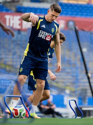 260608 Viktor Gyökeres of the Swedish national football team at a training session during day 3 of the FIFA World Cup 2026 on June 8, 2026 in Dallas Photo Petter Arvidson BILDBYRAN kod PA PA1223 fotboll football soccer fotball vm fotbolls vm fotball vm fotbolls vm 2026 fifa world cup 2026 träning practice training sverige sweden sverige a day 3 bbeng  Copyright: PETTERxARVIDSON BB260608PA010