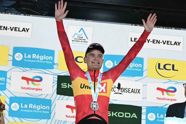 08-06-2026 Tour Auvergne - Rhone Alpes; Tappa 02 Saint Martin Le Vinoux - Le Puy En Velay; 2026, Uno X - Mobility; Charmig, Anthon; Le Puy En Velay; 