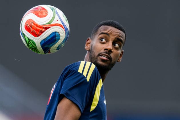 260608 Alexander Isak of the Swedish national football team at a training session during day -3 of the FIFA World Cup, WM, Weltmeisterschaft, Fussball 2026 on June 8, 2026 in Dallas. Photo: Petter Arvidson BILDBYRAN kod PA PA1223 fotboll football soccer fotball vm fotbolls-vm fotball-vm fotbolls-vm 2026 fifa world cup 2026 träning practice training sverige sweden sverige a day -3 bbeng *** 260608 Alexander Isak of the Swedish national football team at a training session during day 3 of the FIFA World Cup 2026 on June 8, 2026 in Dallas Photo Petter Arvidson BILDBYRAN kod PA PA1223 fotboll football soccer fotball vm fotbolls vm fotball vm fotbolls vm 2026 fifa world cup 2026 träning practice training sverige sweden sverige a day 3 bbeng  Copyright: PETTERxARVIDSON BB260608PA020