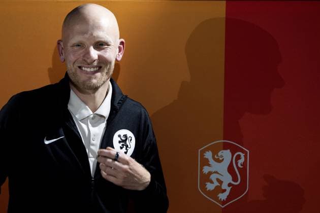 Football, Women, National team Netherlands, Press conference