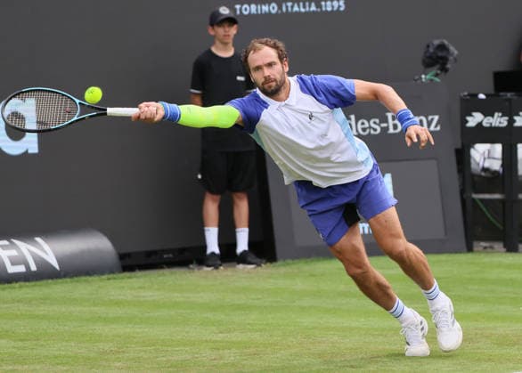 08 06 2026, Boss Open 2026, ATP Tour 250 Stuttgart, TTC Weissenhof, tennis, sport, in the picture Roman Safiullin