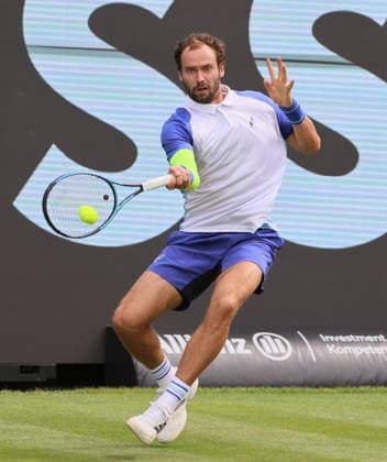 08 06 2026, Boss Open 2026, ATP Tour 250 Stuttgart, TTC Weissenhof, tennis, sport, in the picture Roman Safiullin