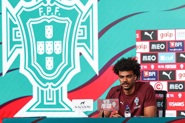press conference of the Portuguese national football team in the football city of Oeiras Portugal, June 8, 2026, in Alges, Portugal Renato Veiga Portugal ,13 Copyright: HMBxMedia FernandoxSoares