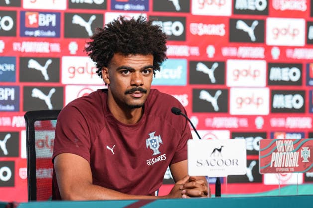 press conference of the Portuguese national football team in the football city of Oeiras Portugal, June 8, 2026, in Alges, Portugal Renato Veiga Portugal ,13 Copyright: HMBxMedia FernandoxSoares