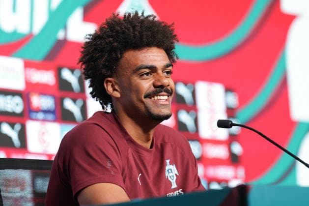 press conference of the Portuguese national football team in the football city of Oeiras Portugal, June 8, 2026, in Alges, Portugal Renato Veiga Portugal ,13 Copyright: HMBxMedia FernandoxSoares