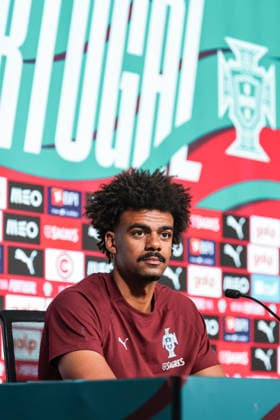 press conference of the Portuguese national football team in the football city of Oeiras Portugal, June 8, 2026, in Alges, Portugal Renato Veiga Portugal ,13 Copyright: HMBxMedia FernandoxSoares