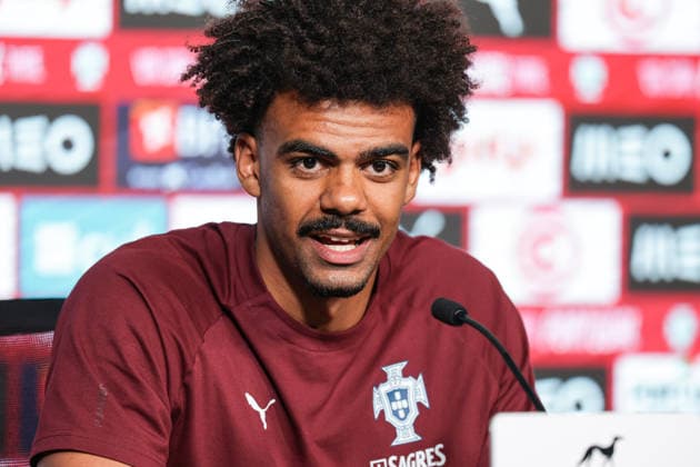 press conference of the Portuguese national football team in the football city of Oeiras Portugal, June 8, 2026, in Alges, Portugal Renato Veiga Portugal ,13 Copyright: HMBxMedia FernandoxSoares