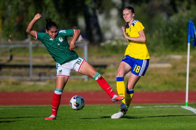 Football, Women, U23, Sweden - Mexico
