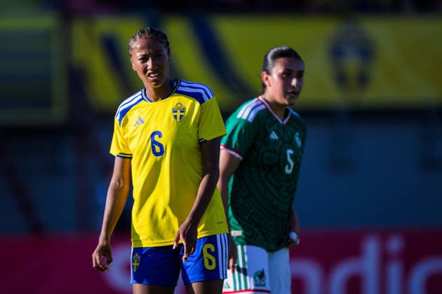 260608 Cassandra Bogere of Sweden during the under 23 international friendly football match between Sweden and Mexico on June 8, 2026 in Kalmar Photo Suvad Mrkonjic BILDBYRAN COP 170 SM0470 fotboll football soccer fotball träningslandskamp international friendly sverige sweden mexico dam bbeng sverige sweden  Copyright: SUVADxMRKONJIC BB260608SM041