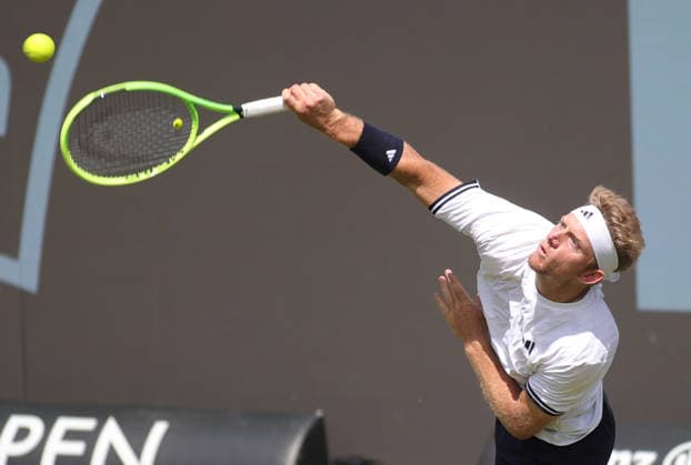 08 06 2026, Boss Open 2026, ATP Tour 250 Stuttgart, TTC Weissenhof, Tennis, Sport, in the picture Alejandro Davidovich Fokina ESP