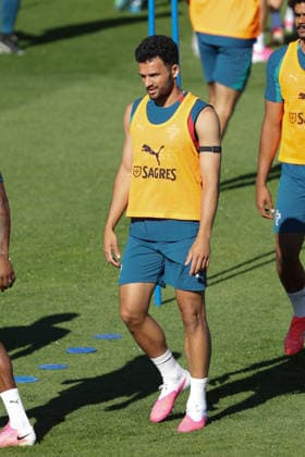 Training of the Portuguese national football team in the football city of Oeiras Portugal, June 8, 2026, in Alges, Portugal Goncalo Ramos Portugal ,9 Copyright: HMBxMedia FernandoxSoares