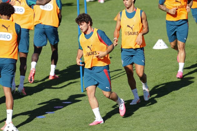 Training of the Portuguese national football team in the football city of Oeiras Portugal, June 8, 2026, in Alges, Portugal Ruben Neves Portugal ,21 Copyright: HMBxMedia FernandoxSoares