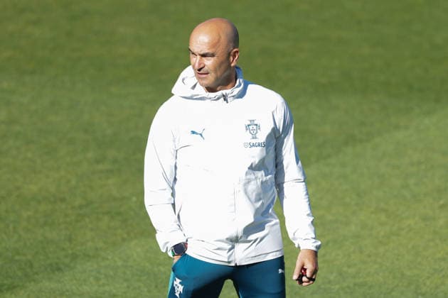 Training of the Portuguese national football team in the football city of Oeiras Portugal, June 8, 2026, in Alges, Portugal Coach Roberto Martinez Portugal Copyright: HMBxMedia FernandoxSoares