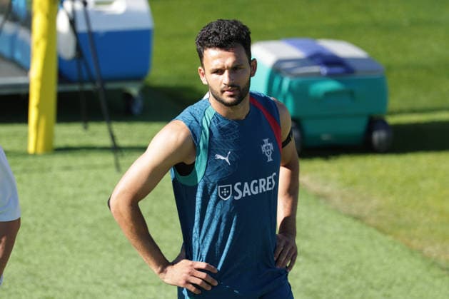 Training of the Portuguese national football team in the football city of Oeiras Portugal, June 8, 2026, in Alges, Portugal Goncalo Ramos Portugal ,9 Copyright: HMBxMedia FernandoxSoares