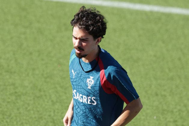 Training of the Portuguese national football team in the football city of Oeiras Portugal, June 8, 2026, in Alges, Portugal Vitinha Portugal ,23 Copyright: HMBxMedia FernandoxSoares