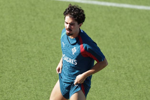 Training of the Portuguese national football team in the football city of Oeiras Portugal, June 8, 2026, in Alges, Portugal Vitinha Portugal ,23 Copyright: HMBxMedia FernandoxSoares