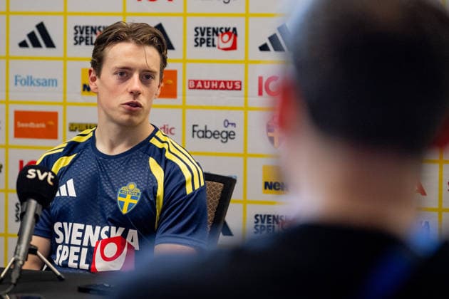 Football, Sweden national team, Press conference