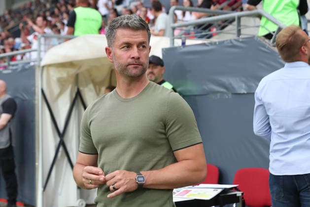 Soccer, U23 Women Germany Denmark, 08 06 26 Head Coach Michael Urbansky Germany U23 Soccer, Test match U23 Women Germany Denmark on 08 06 26 at Leuna Chemie Stadium Halle Saale Copyright: xBEAUTIFULxSPORTS JanxKaeferx