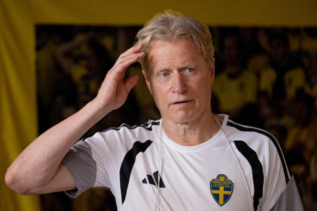 260608 Team manager Stefan Pettersson of the Swedish men s national football team after a training session during day 4 of the FIFA World Cup 2026 on June 8, 2026 in Dallas Photo Petter Arvidson BILDBYRAN kod PA PA1224 fotboll football soccer fotball vm fotbolls vm fotball vm fotbolls vm 2026 fifa world cup 2026 mixed zone sverige sweden sverige a day 3 bbeng  Copyright: PETTERxARVIDSON BB260608PA142