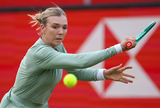 Katie Boulter of GBR in action HSBC Queen s Club Championships, Day Three, Tennis, Queen s Club, West Kensington, London, UK - 08 Jun 2026London Queen s Club United Kingdom  Copyright: xEllaxLing Shutterstockx 16917188bh